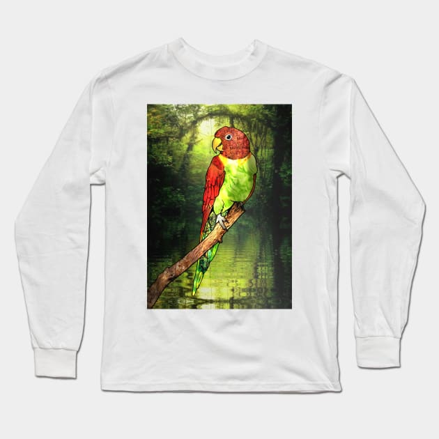 Parrot No:7 Long Sleeve T-Shirt by BLZBob